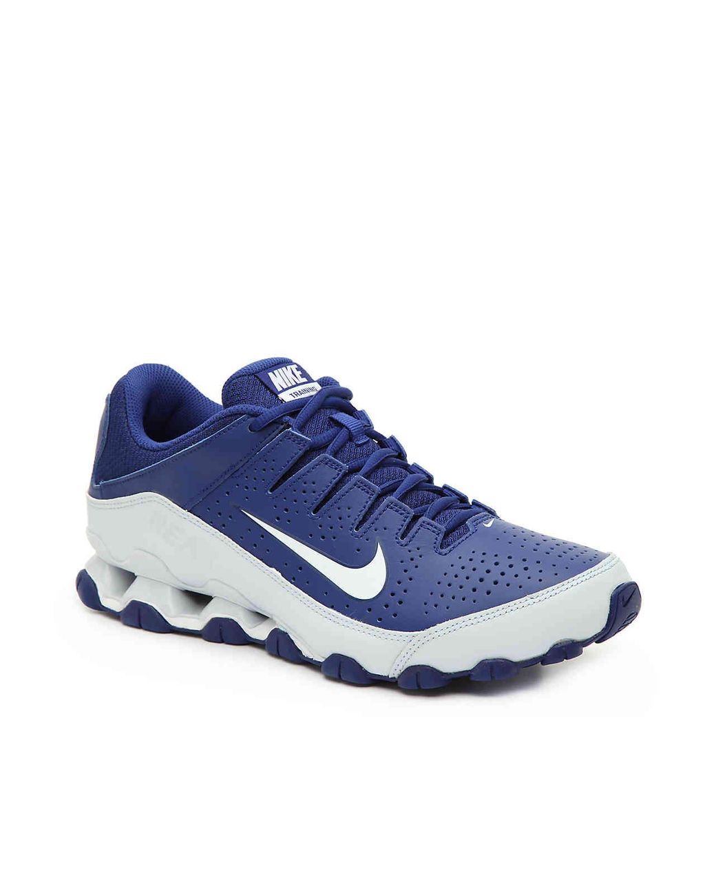 Nike Reax 8 Tr Training Shoe in Navy/Light Grey (Blue) for Men | Lyst