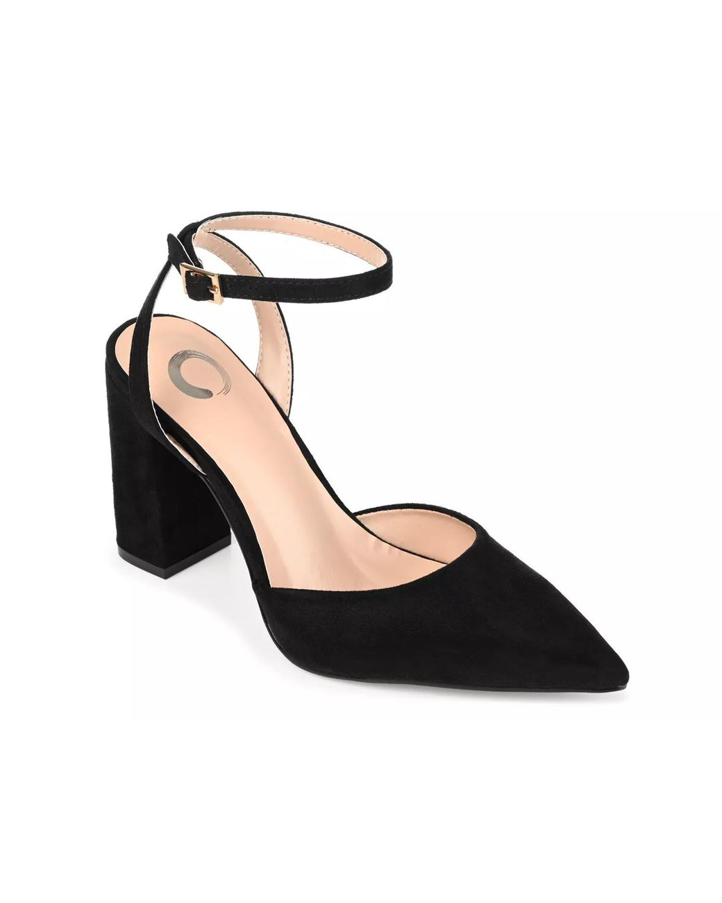 Journee Collection Black Tyyra Pump