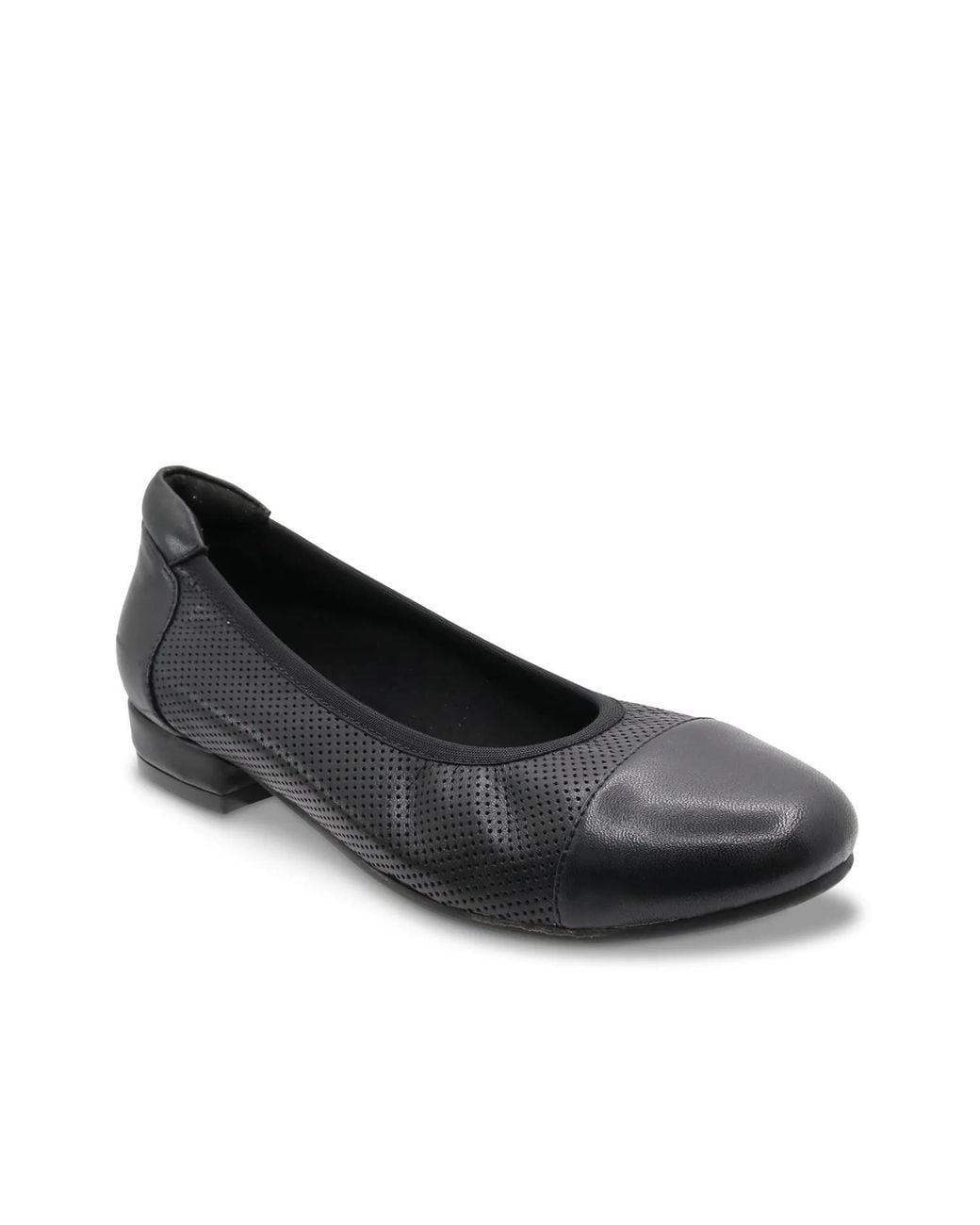 David Tate Black Naomi Ballet Flat