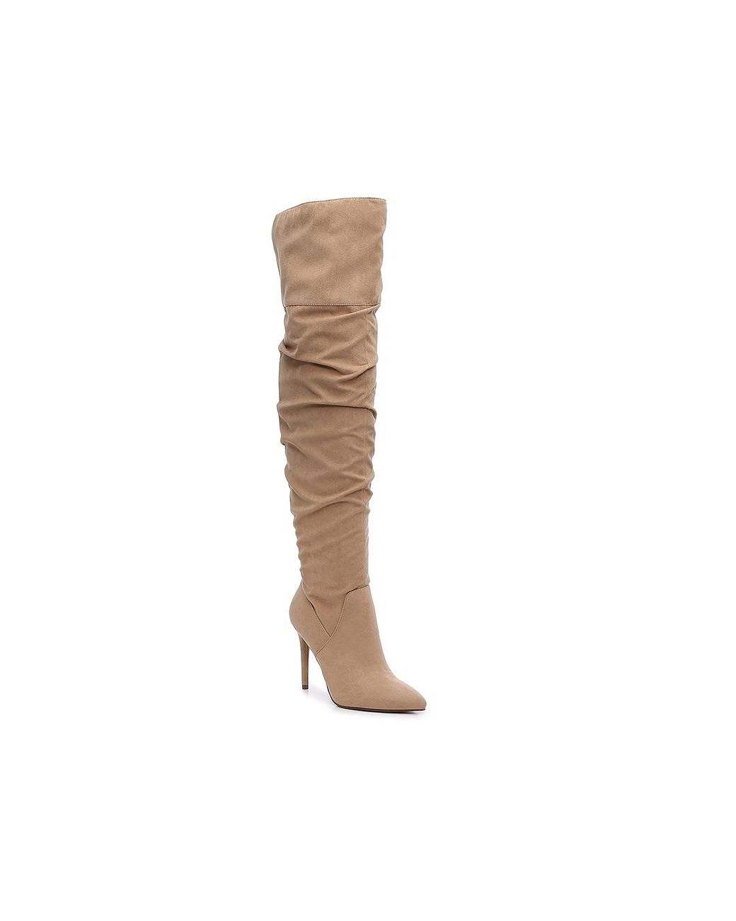 Jessica Simpson Liesa Overtheknee Boot in Brown Lyst