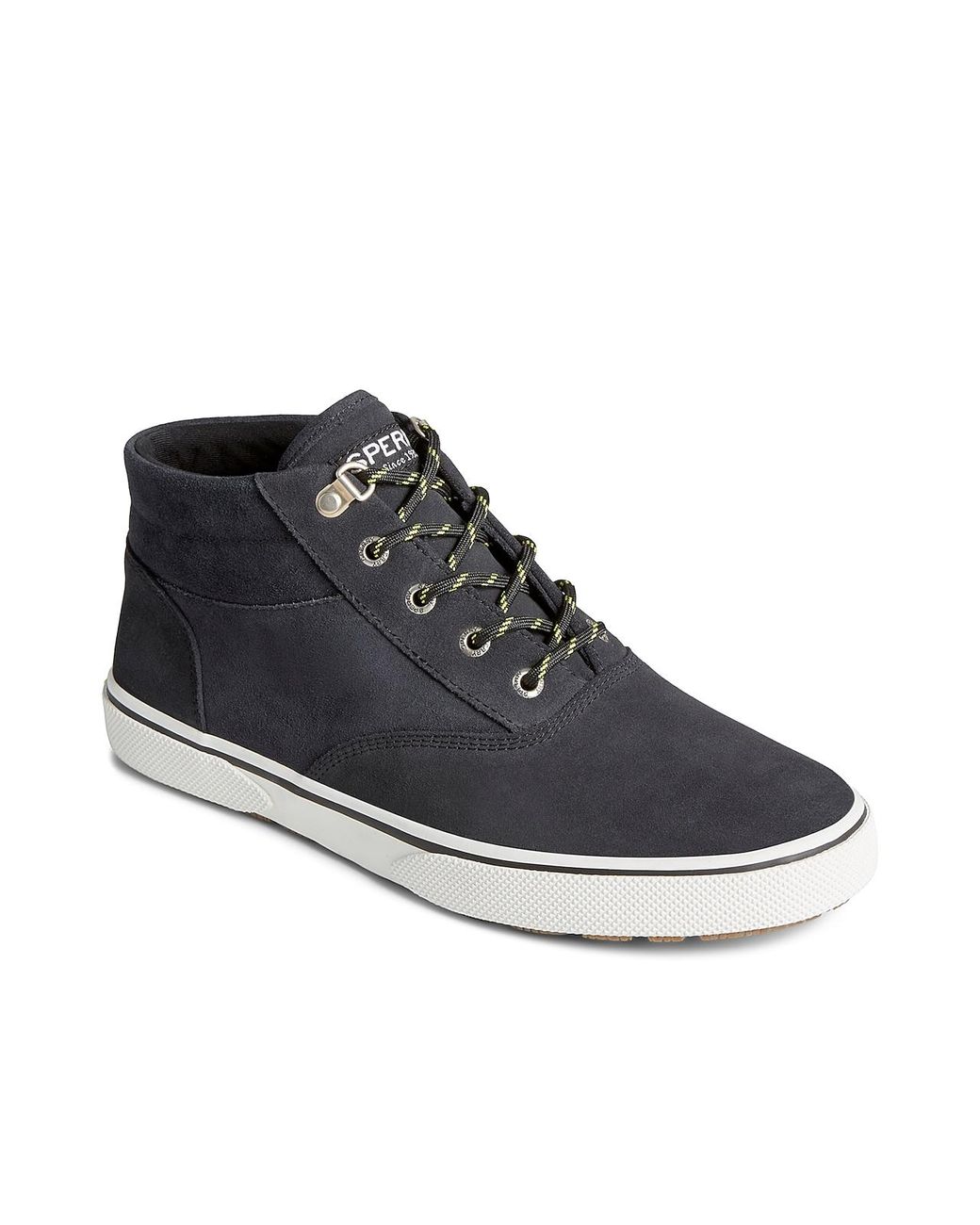 Sperry Top-Sider Halyard Storm Tech Chukka Boot in Black for Men | Lyst