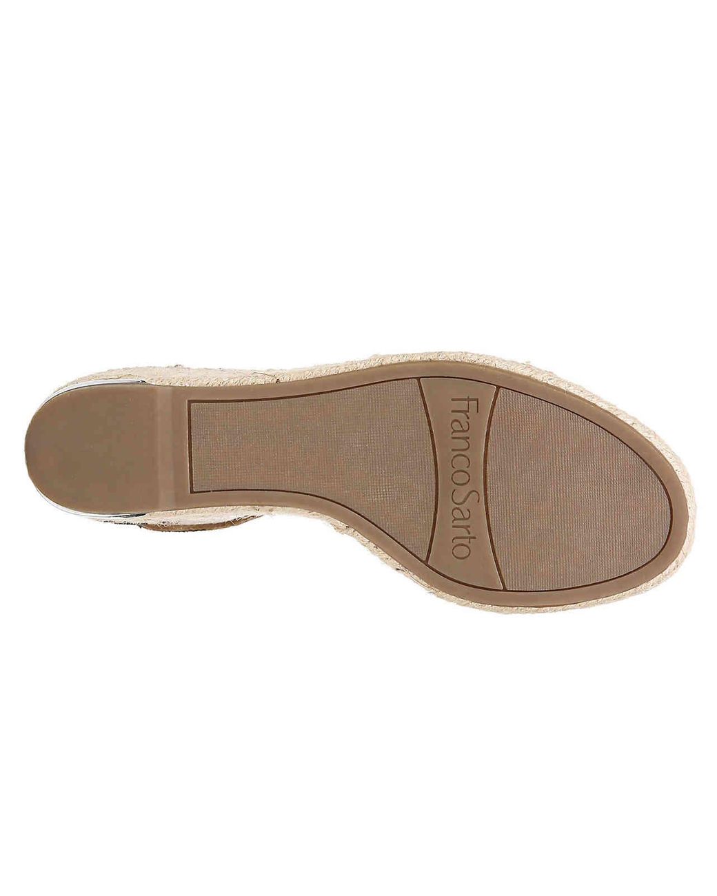 franco sarto clemens espadrille wedge sandal leopard
