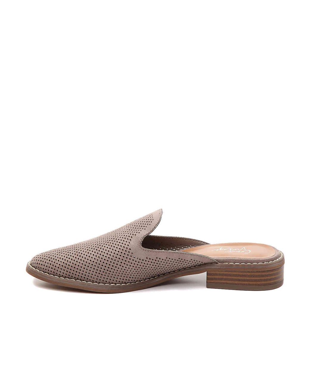 crown vintage mules
