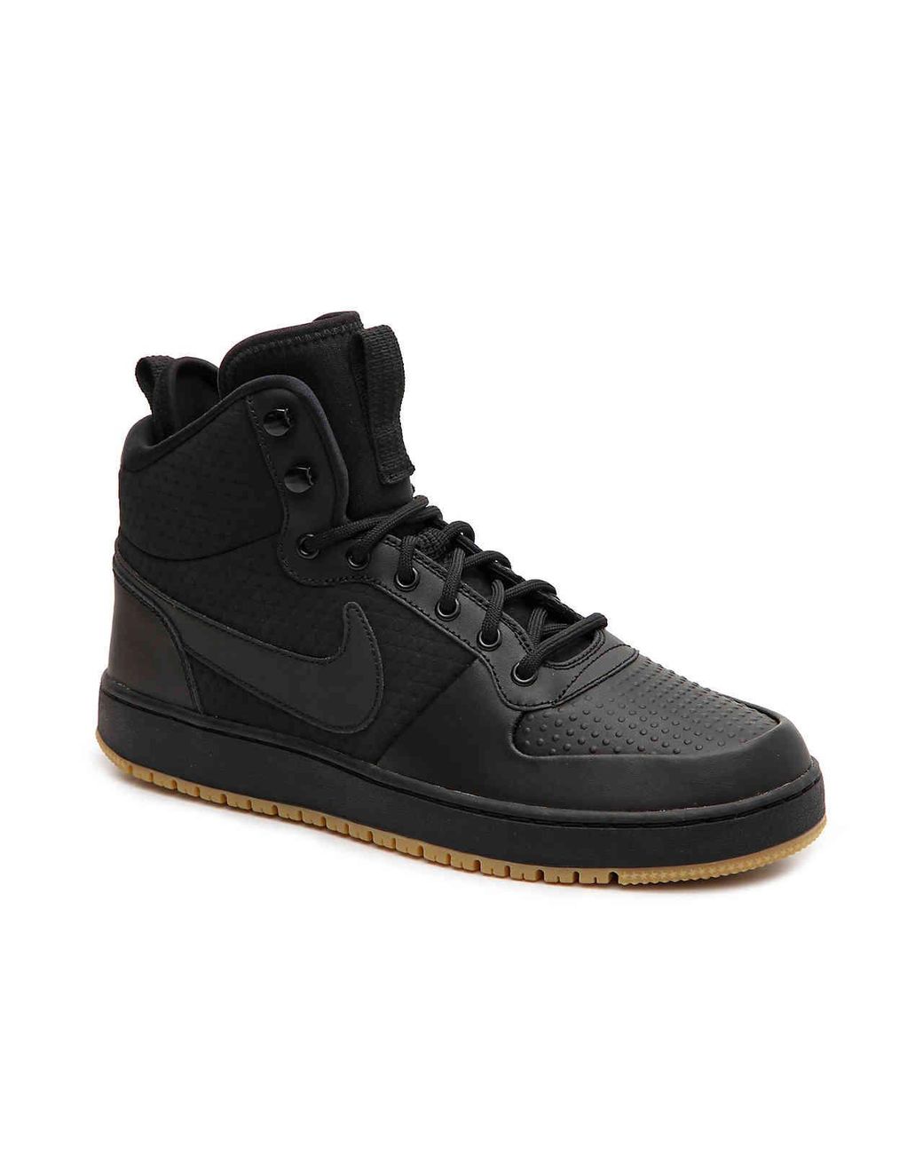 Nike Ebernon High-top Sneaker in Black for Men | Lyst