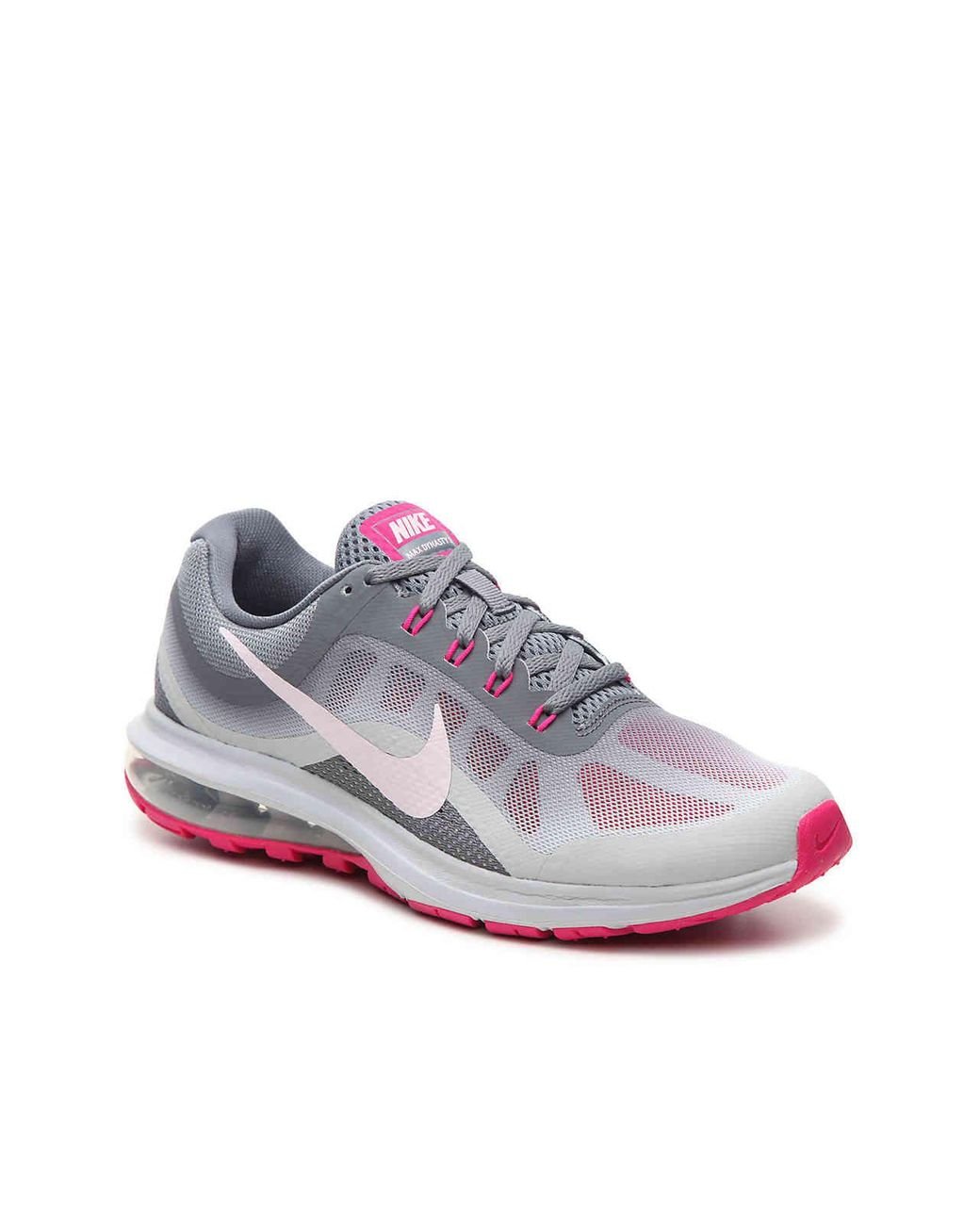 Nike Synthetic Air Max Dynasty 2 Performance Running Shoe in  Grey/Pink/Blush (Gray) | Lyst