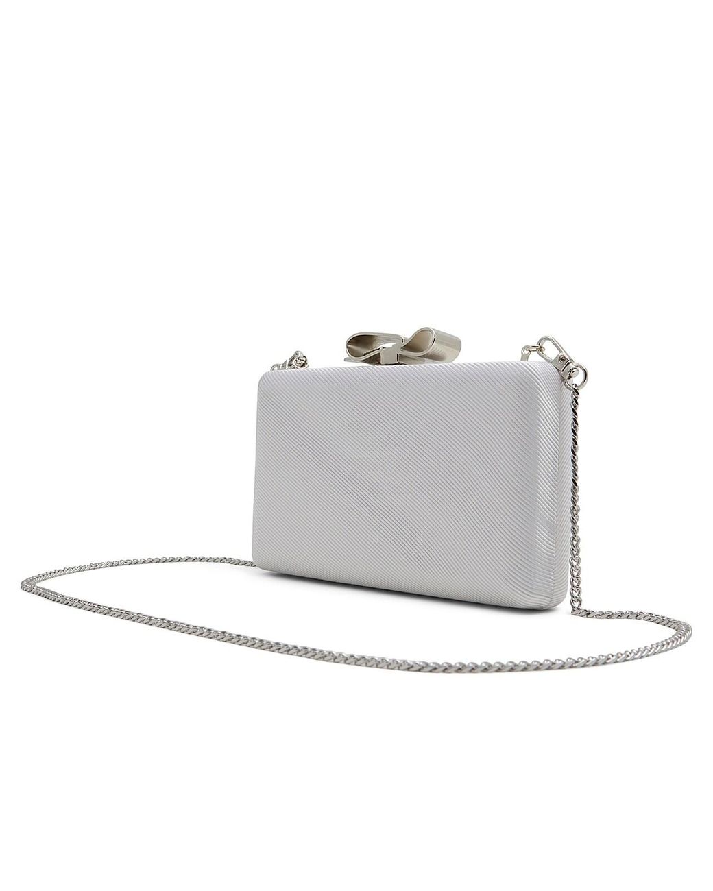 Ted baker silver clutch sale