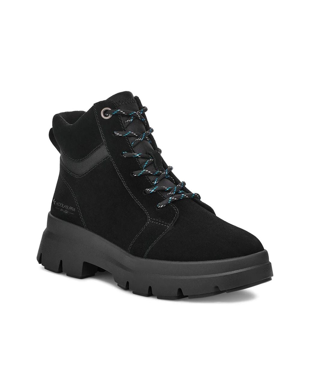 Ugg Black Jozie Boots, Rubber/Suede