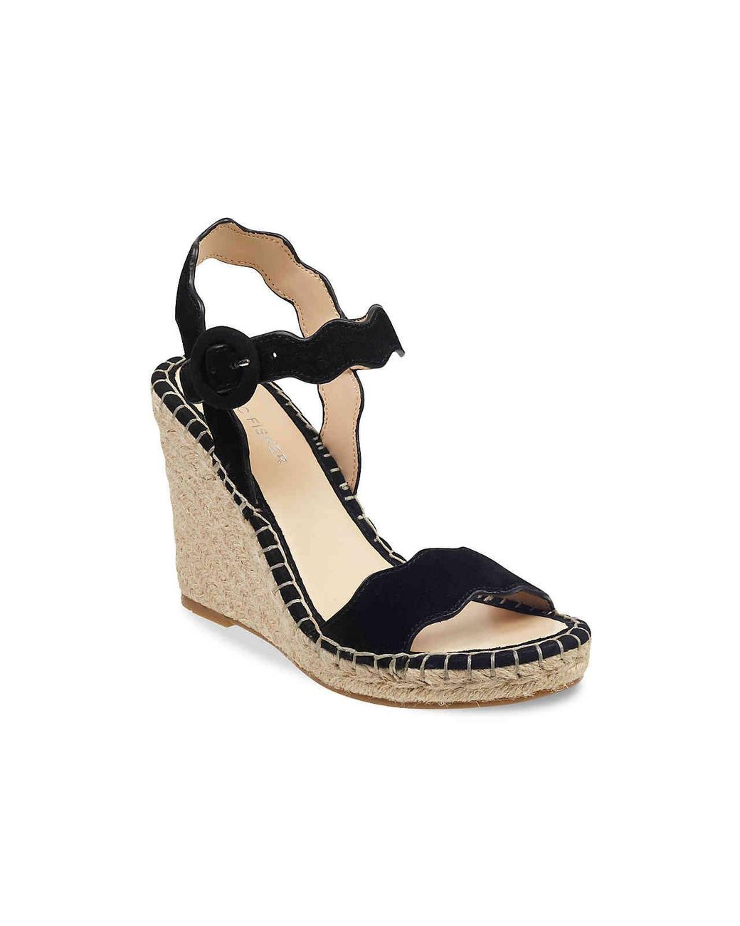 marc fisher kai espadrille wedge sandal