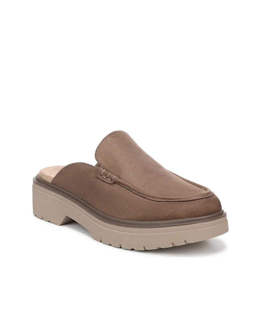 Dr. Scholls Brown Bring It Platform Clog
