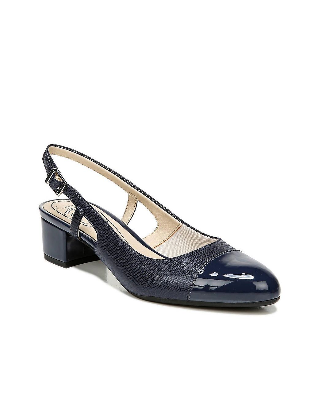 LifeStride Everdeen Pump in Navy (Blue) - Lyst