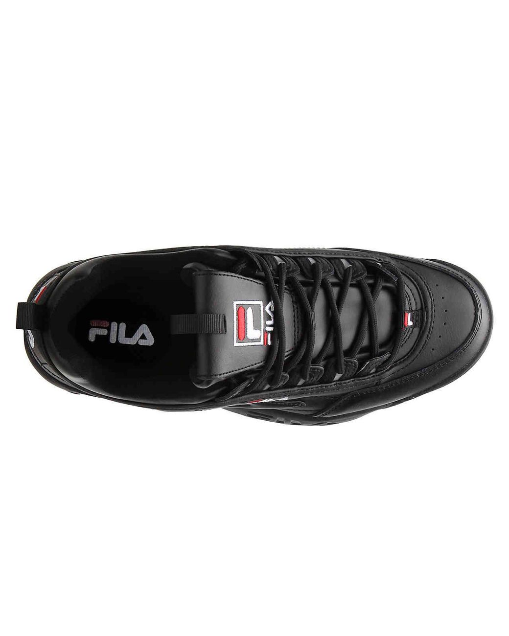 Fila Disruptor Ii Premium Trainers in Black | Lyst