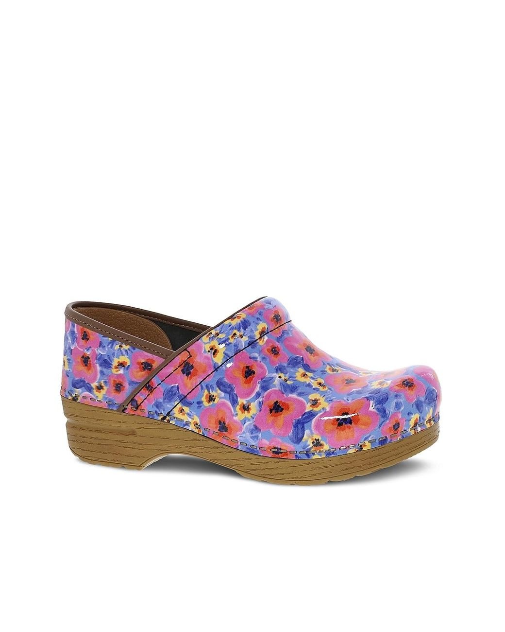 Dansko scribble deals print clogs