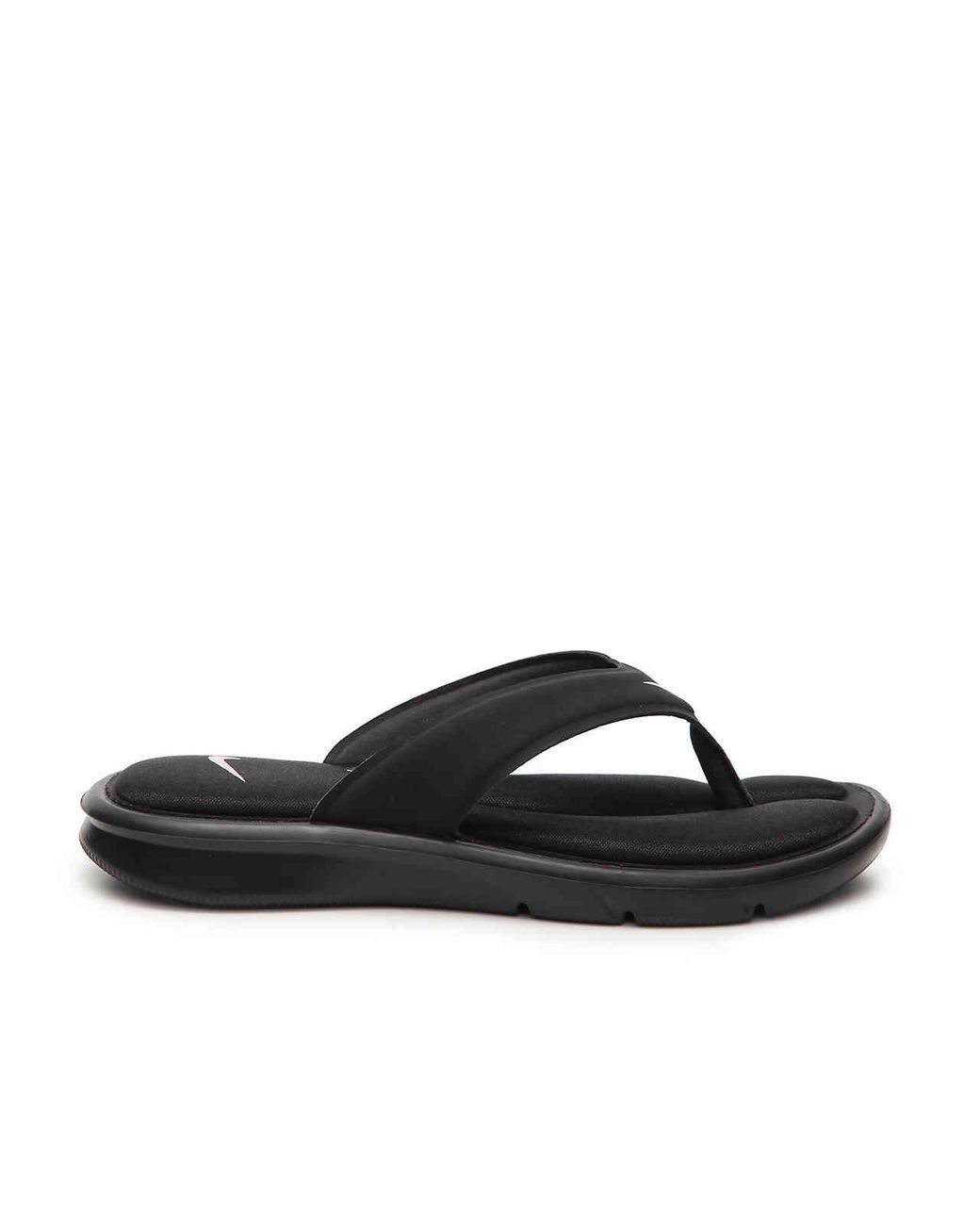 Nike Ultra Comfort Sandal In Black Black White Black Save 38