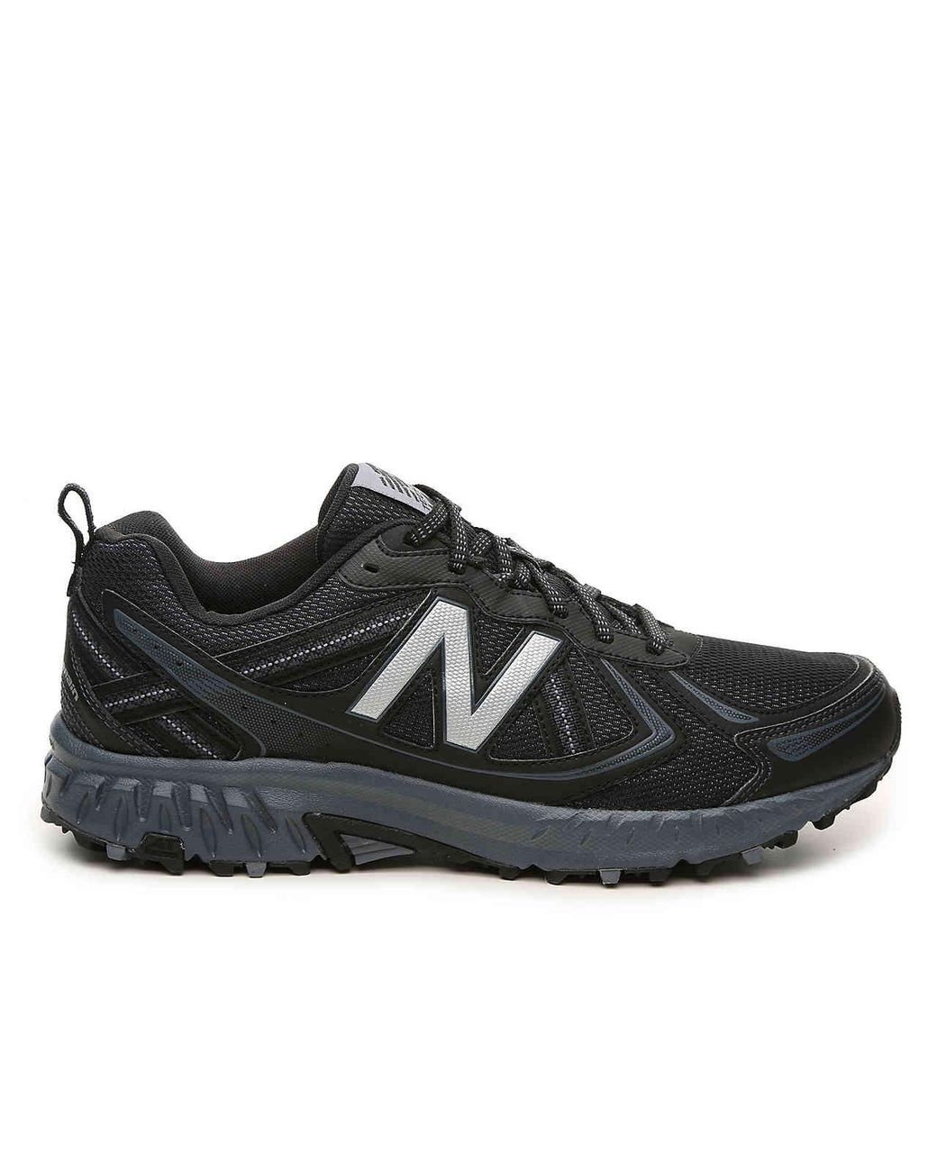 New Balance Synthetic 410 V5 Trail Running Shoe in Black/Grey (Black) for  Men | Lyst