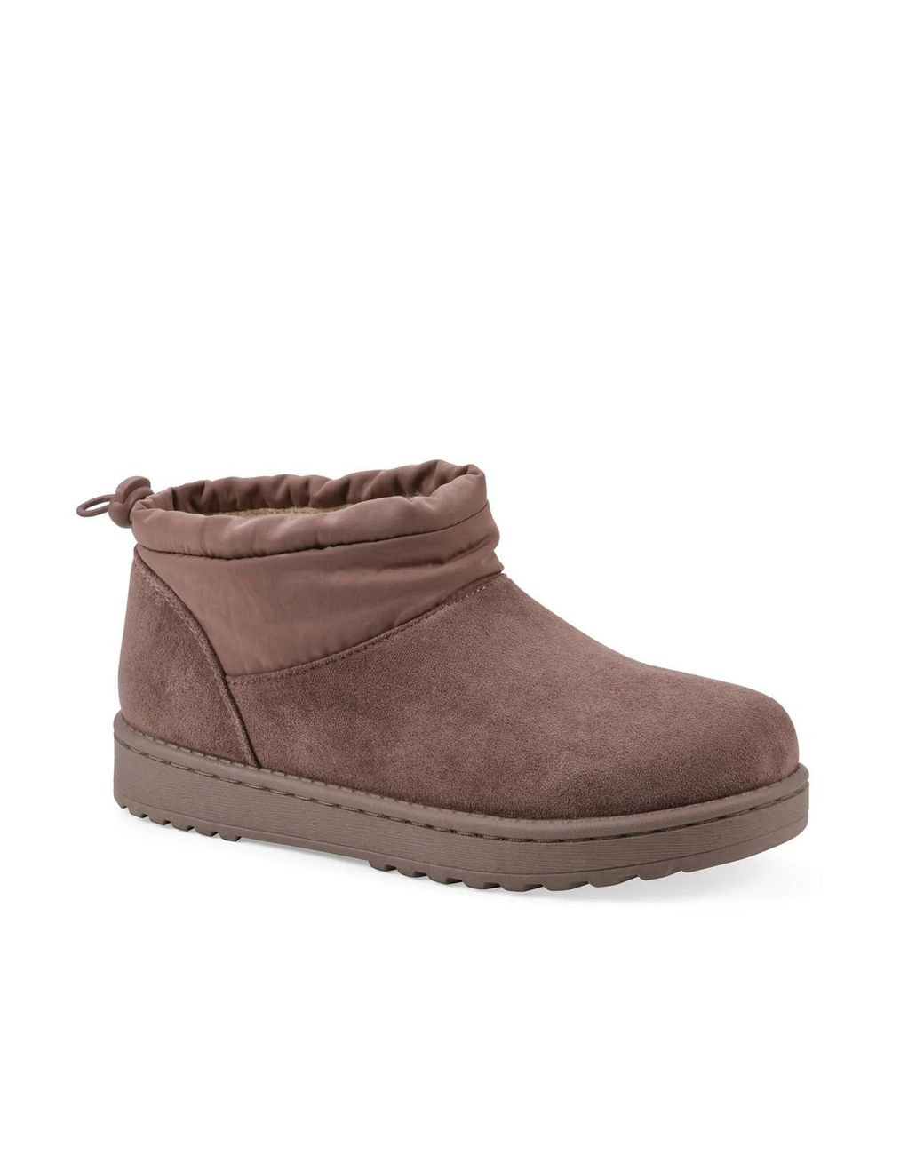 White Mountain Brown Idle Bootie