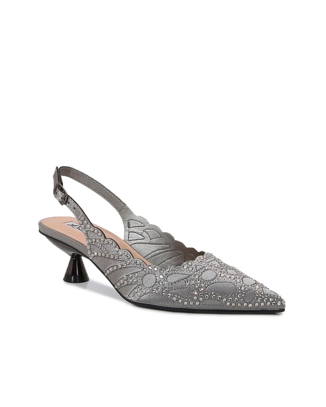 Lady Couture Gray Kaite Pump