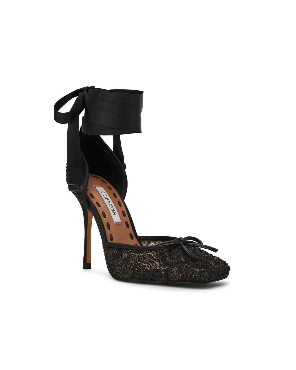 Steve Madden Black Larina Pump