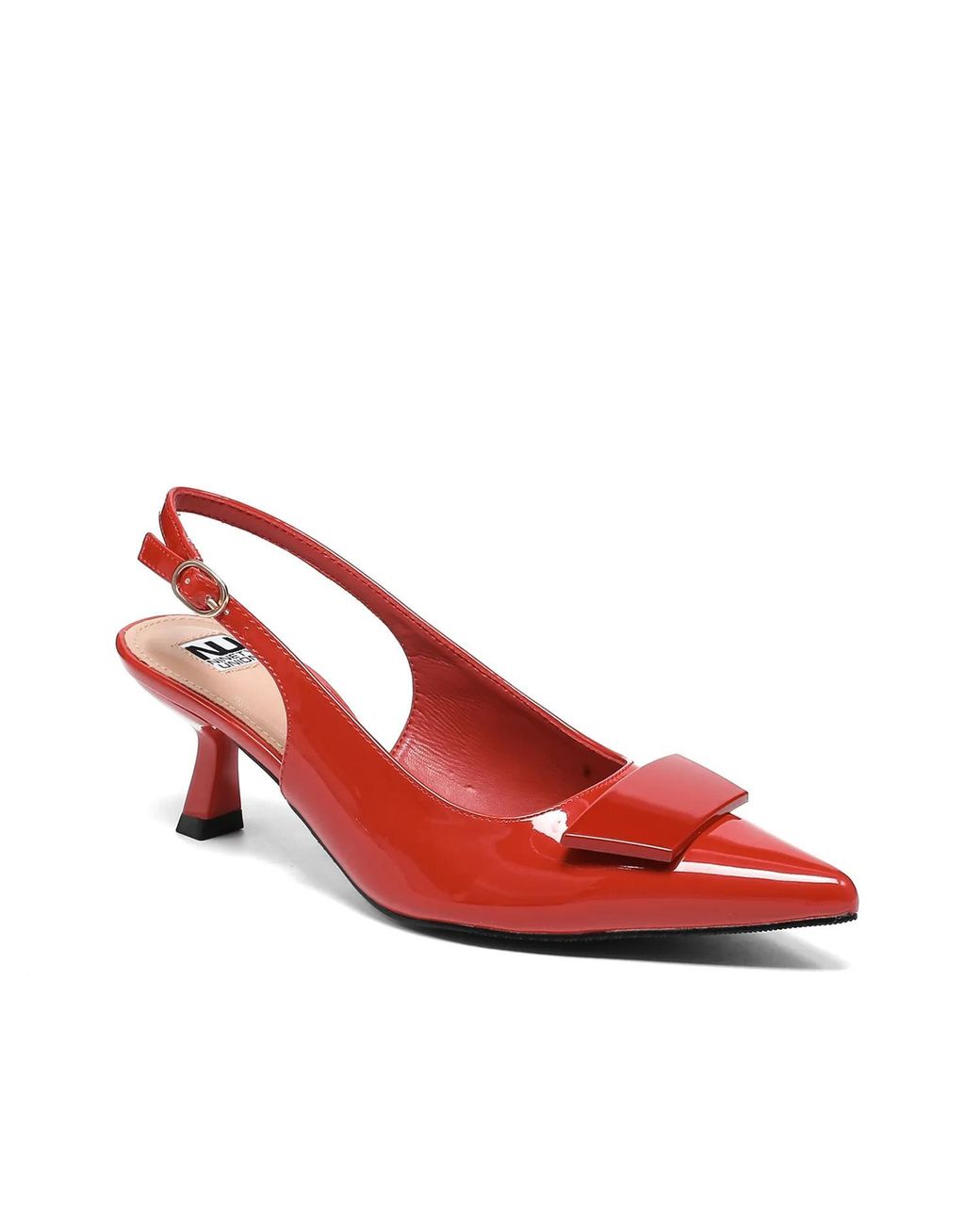 Ninety Union Red Lana Pump