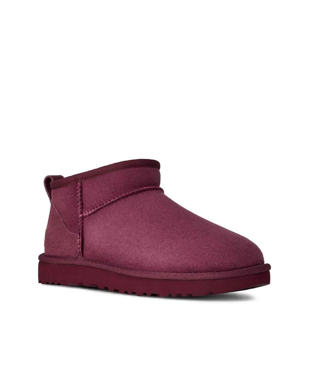 Ugg Purple Classic Ultra Mini Bootie