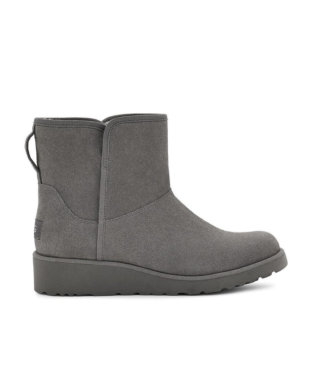 UGG Kristin Wedge Bootie in Gray | Lyst