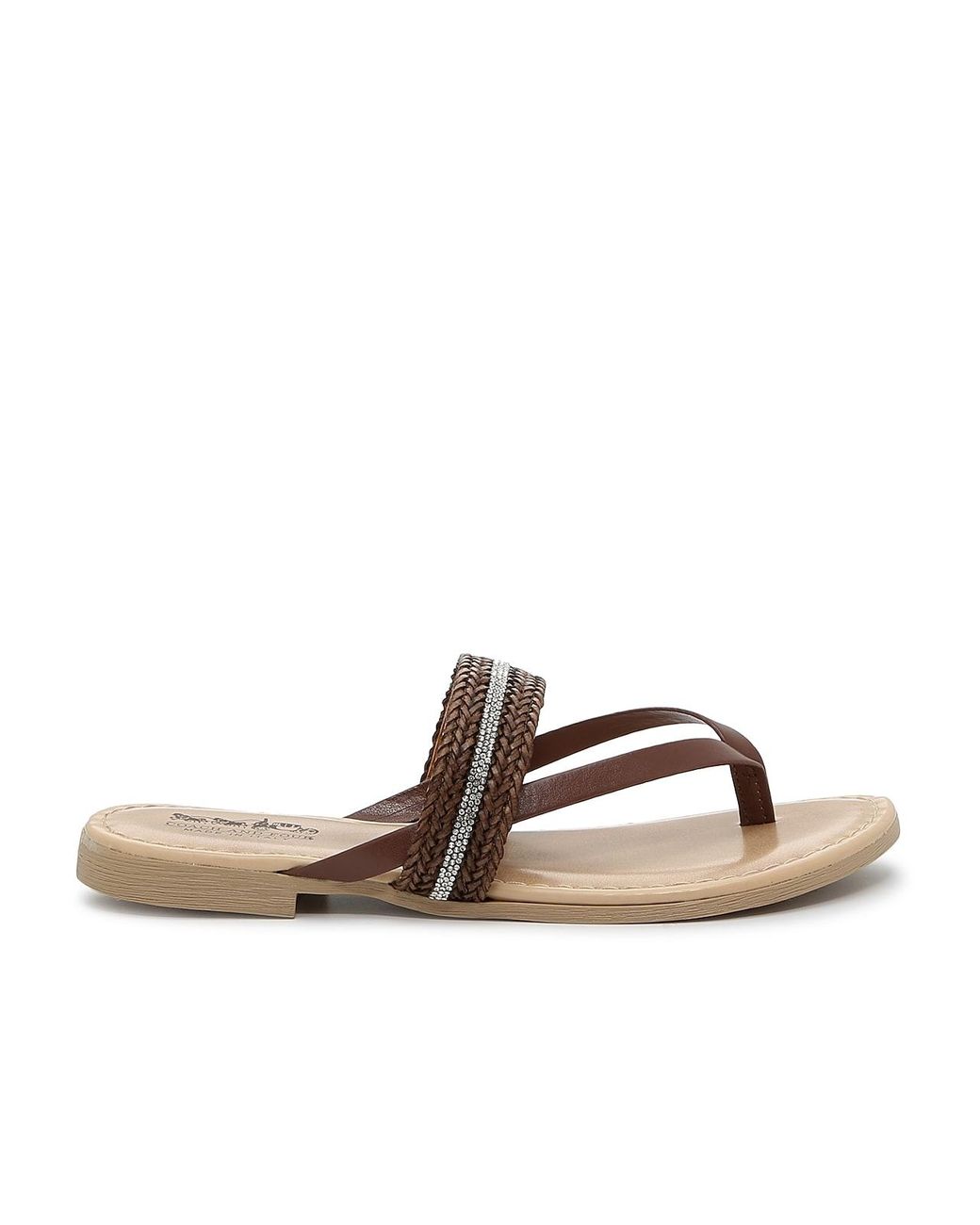 Coach and Four Synthetic Rex Sandal in Dark Brown (Brown) | Lyst