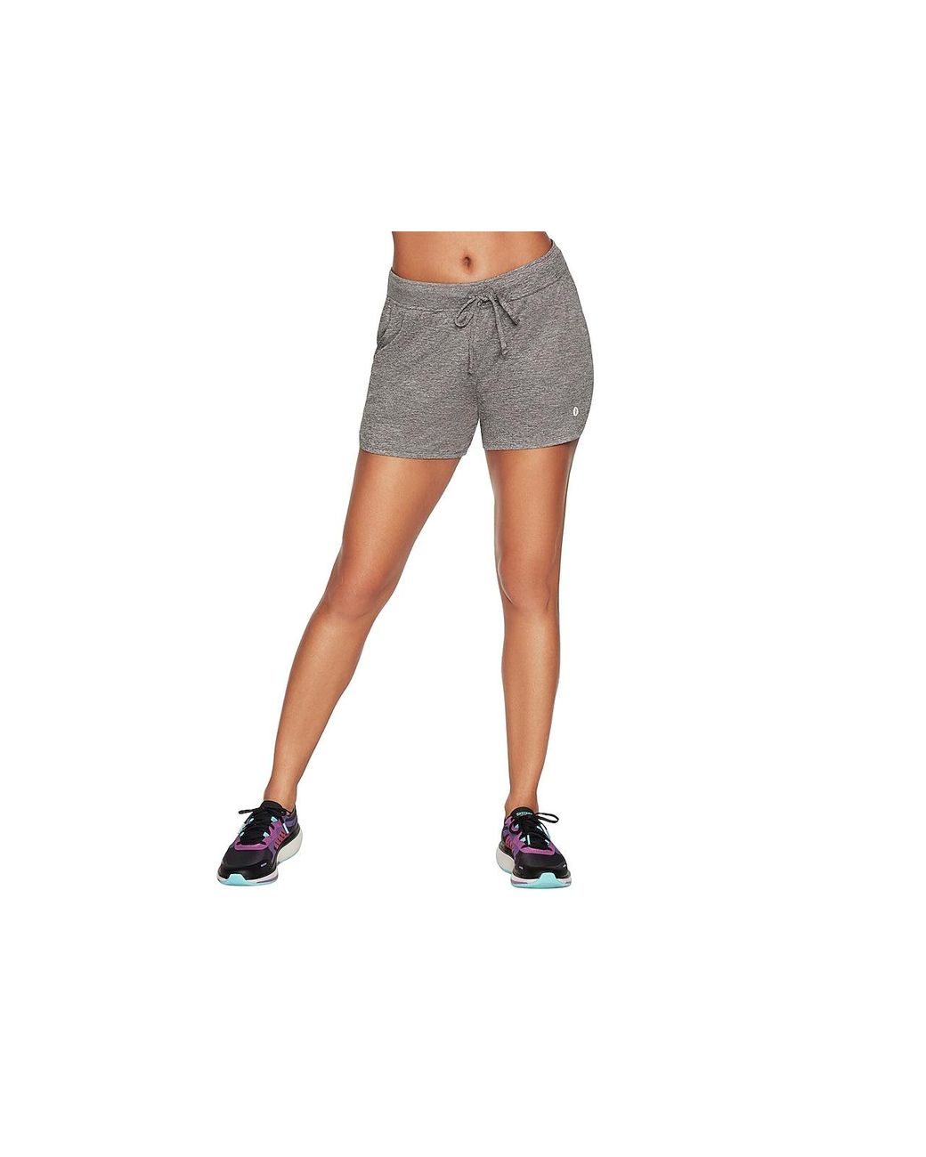 Skechers shorts 2024 womens grey