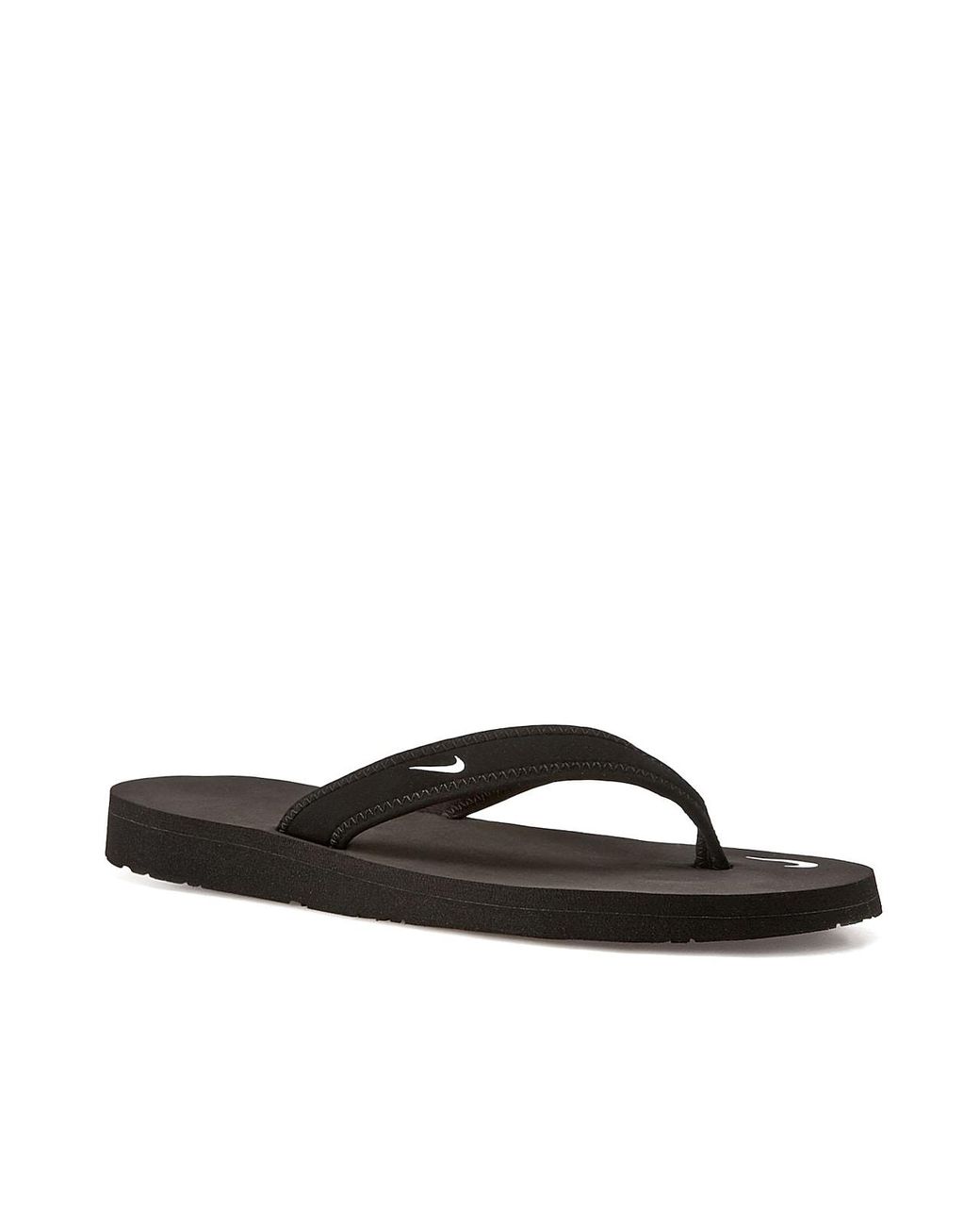 Nike celso sales flip flops black