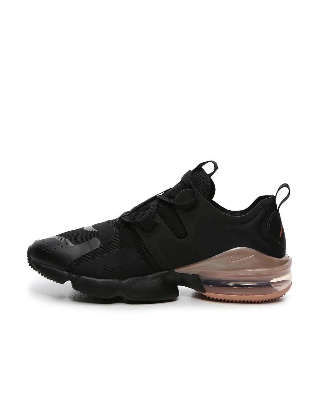 Nike Synthetic Air Max Infinity Sneaker in Black/Rose Gold (Black) | Lyst