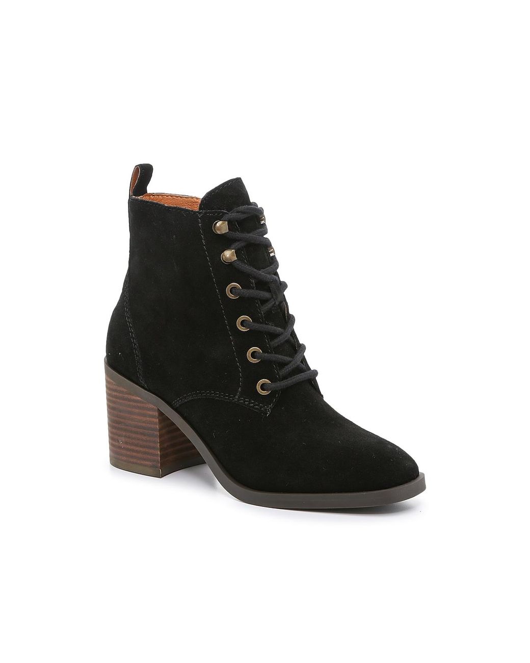 Lucky Brand Wadil Bootie in Black | Lyst