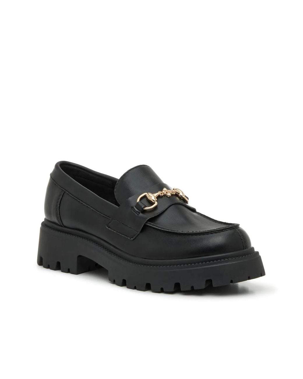 Steve Madden Black Levett Loafer