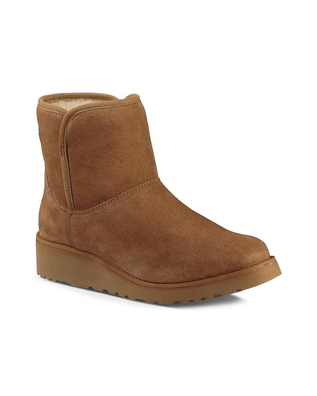 UGG Kristin Wedge Bootie in Brown Lyst