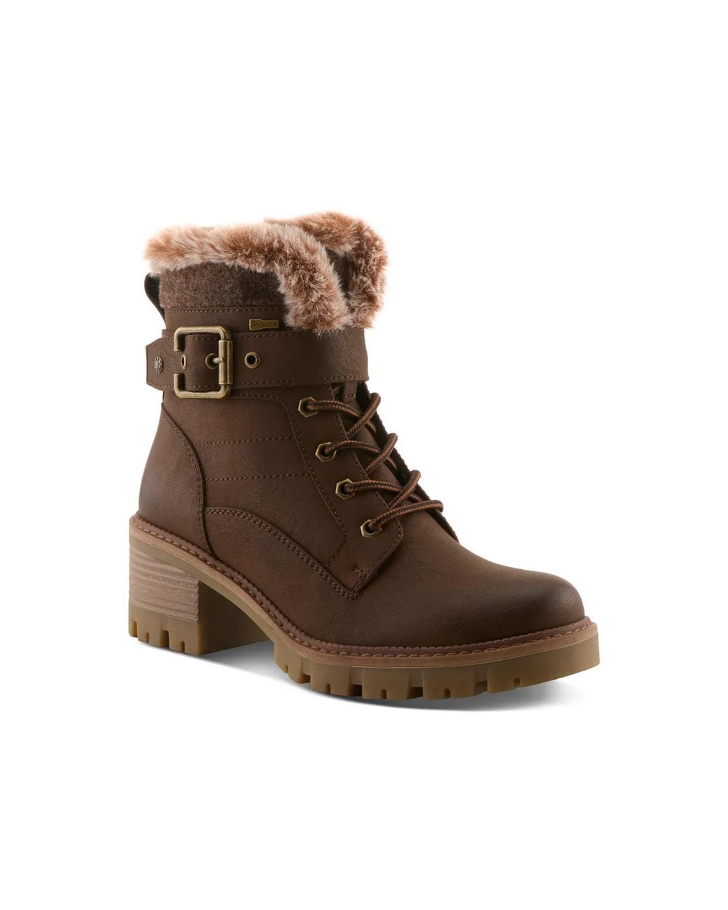 Spring Step Brown Canyonoak Bootie