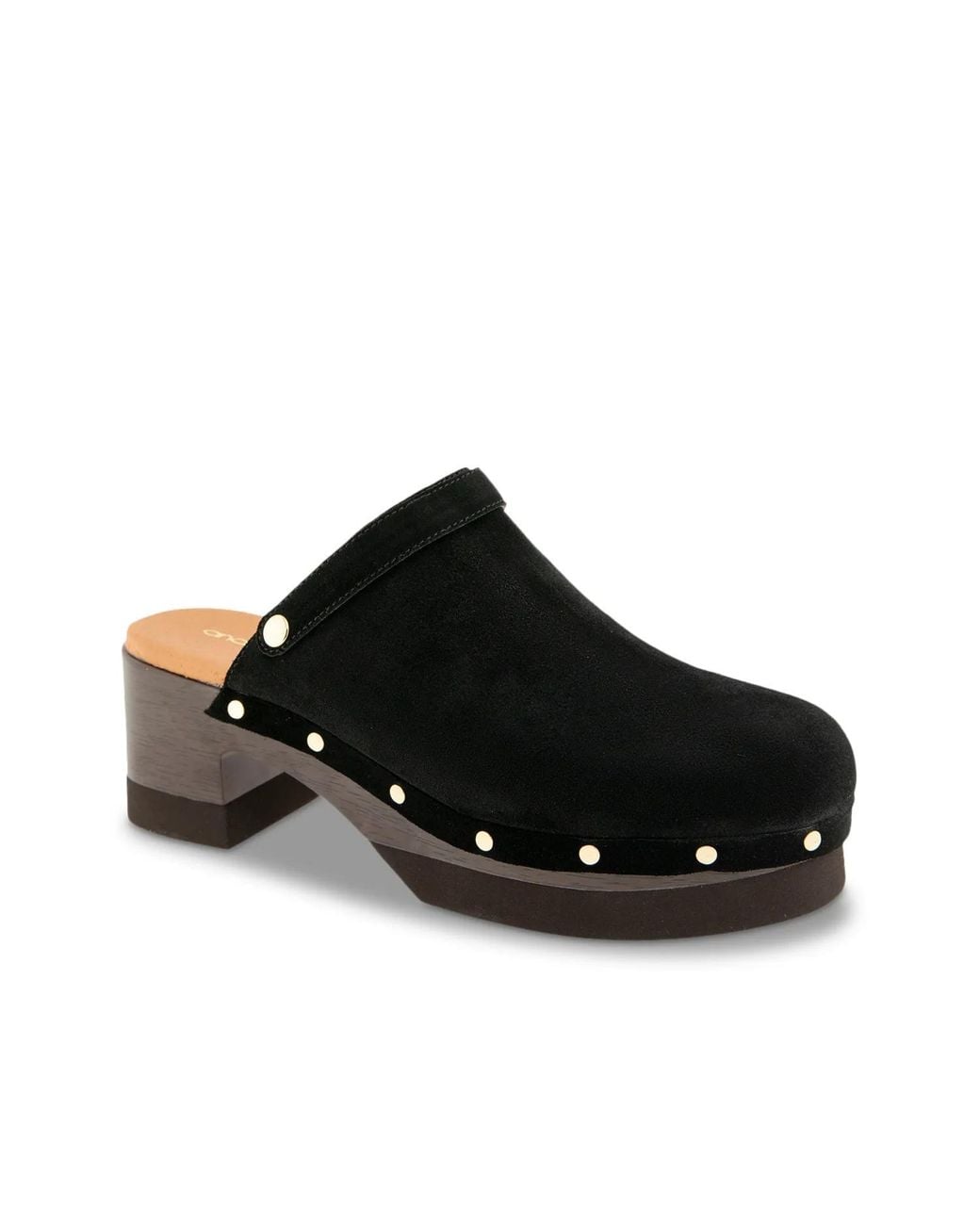 Andre Assous Black Olympia Platform Clog