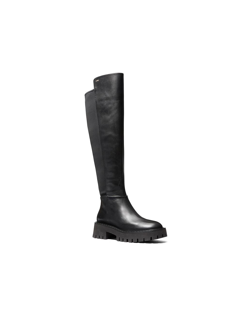 MICHAEL Michael Kors Asher Wide Calf Boot in Black Lyst