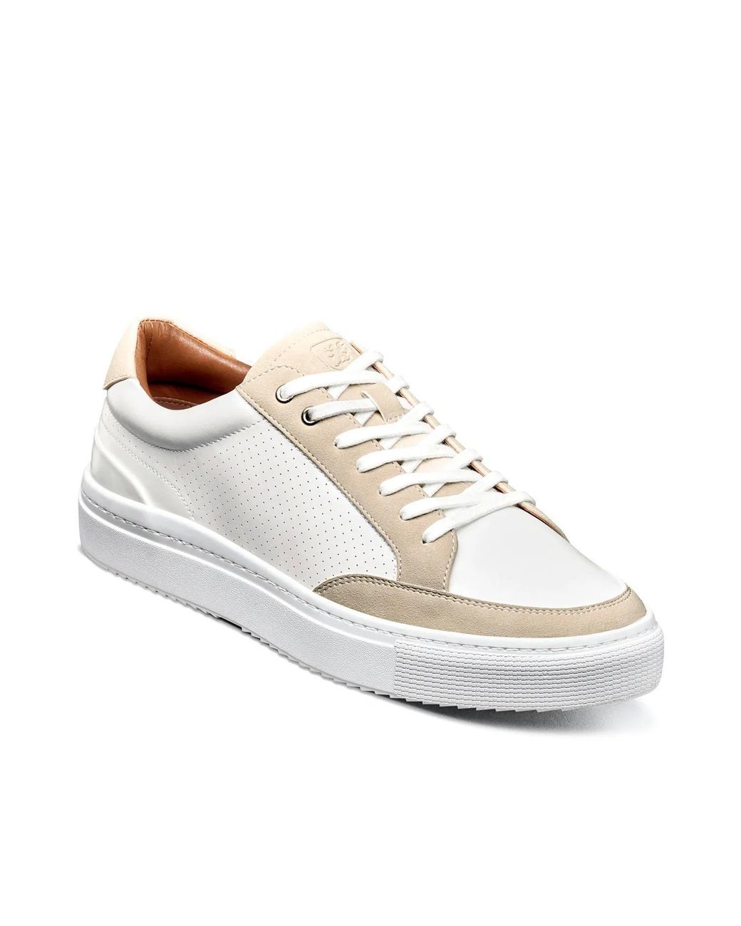 Stacy Adams White Dorian Sneaker for men