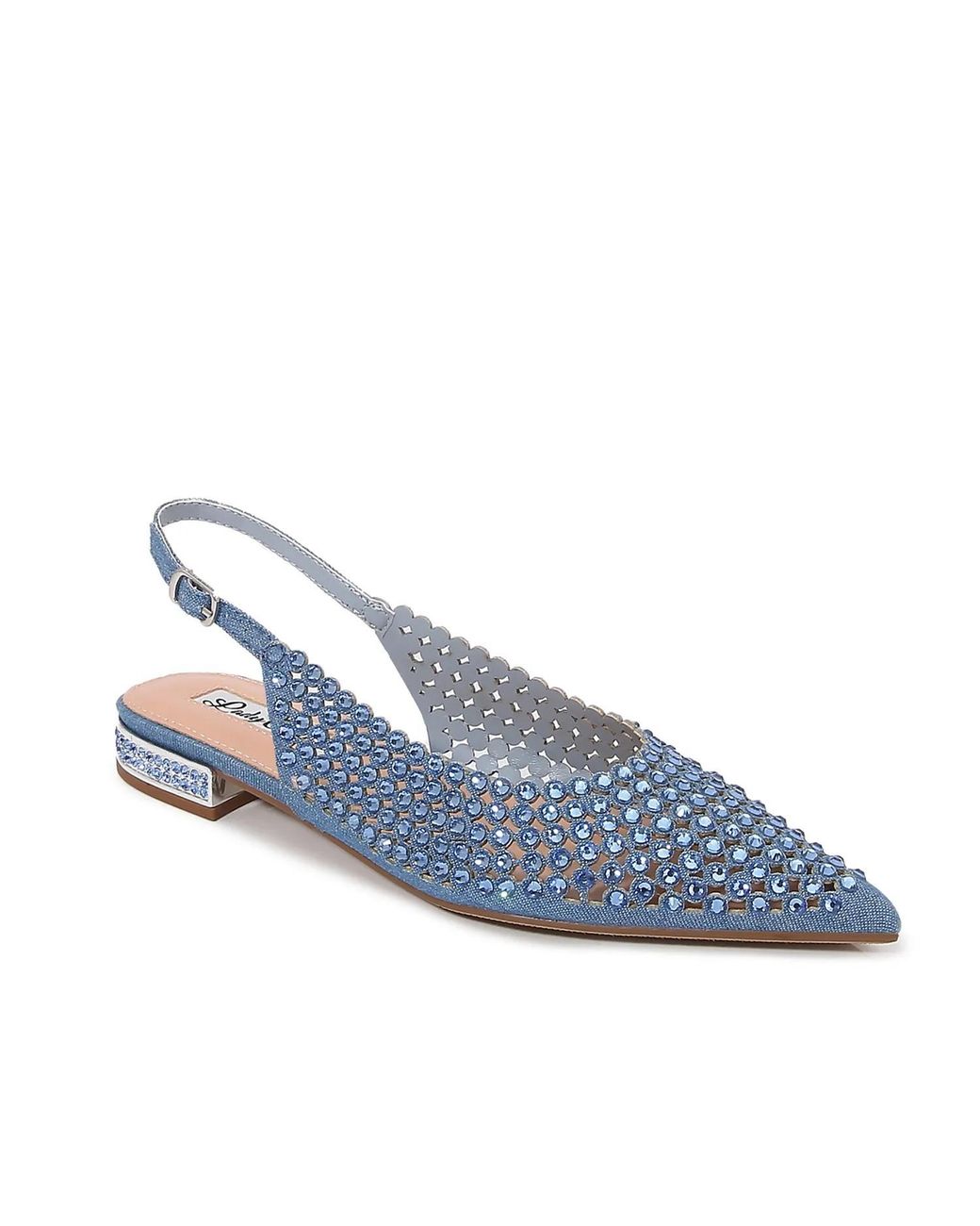 Lady Couture Blue Emmy Flat