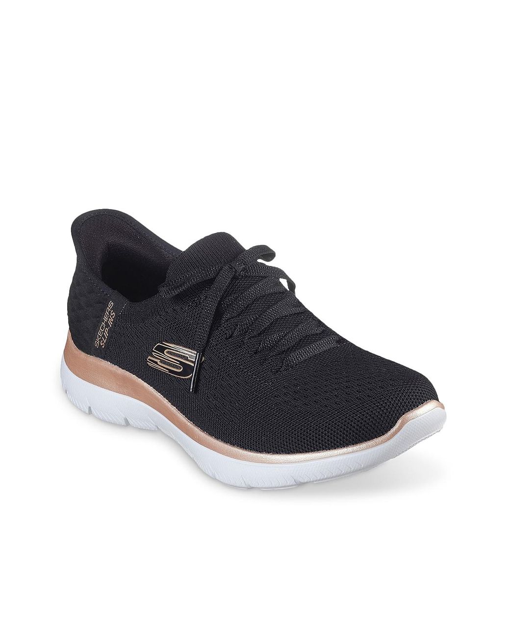 Skechers Hands Free Slipins Summits Night Slipon Sneaker in Blue Lyst