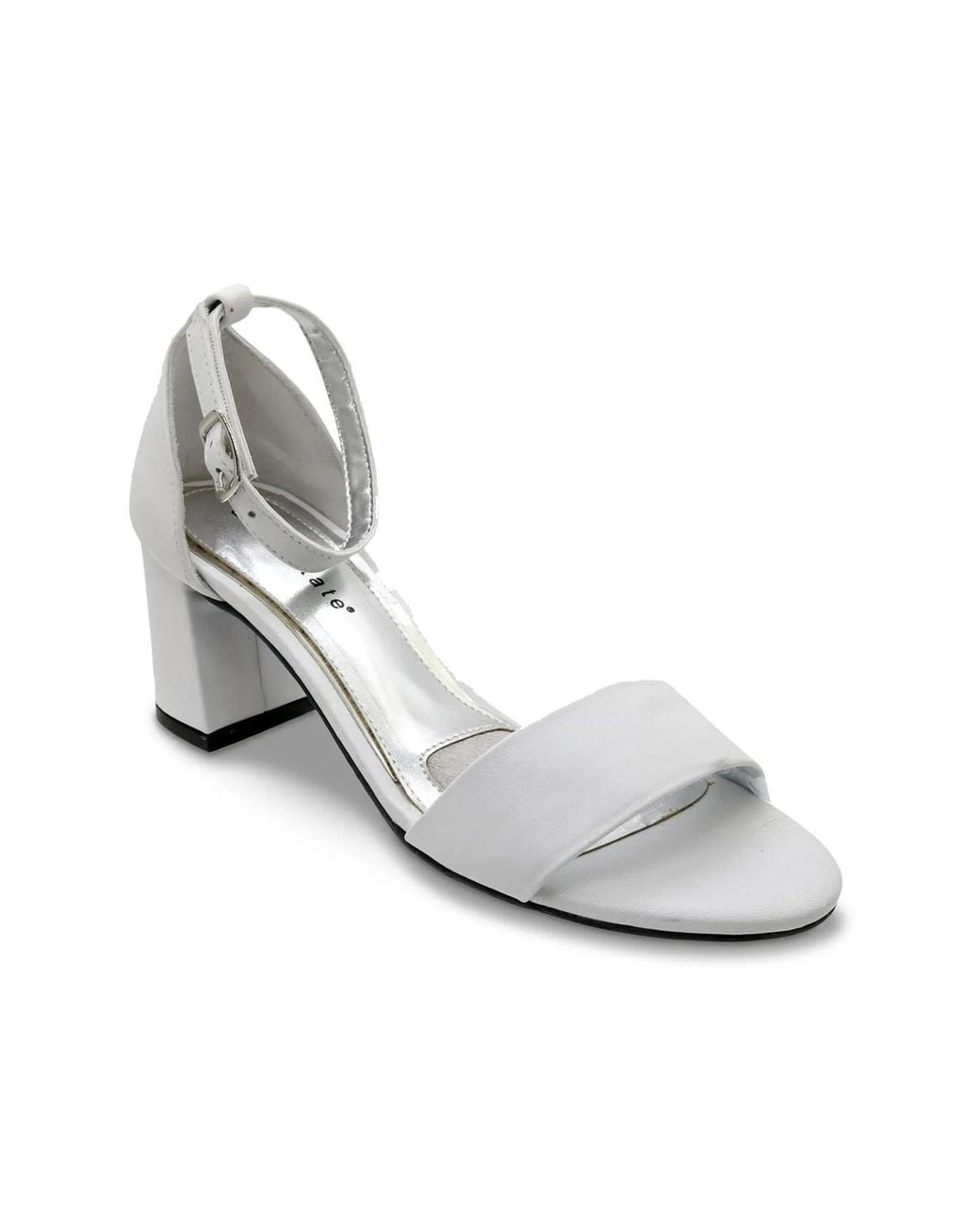 David Tate White Taylen Sandal