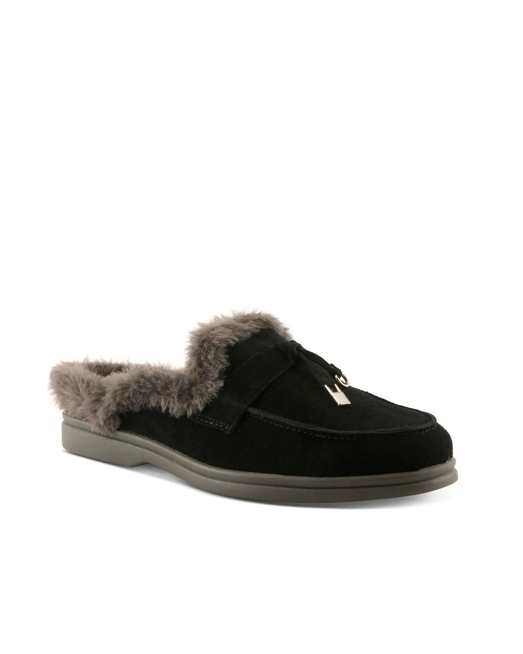 Spring Step Black Gistel Mule