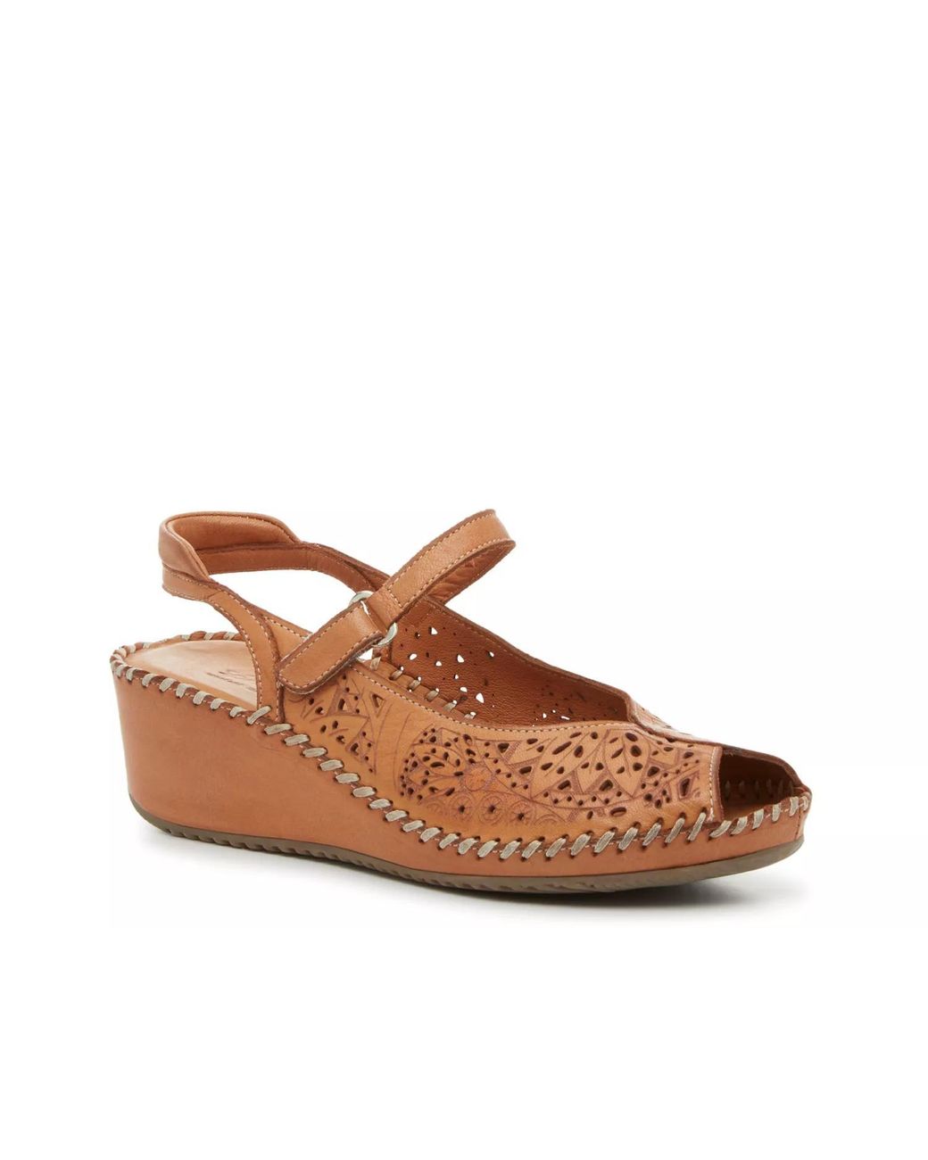 Spring Step Brown Swansea Sandal