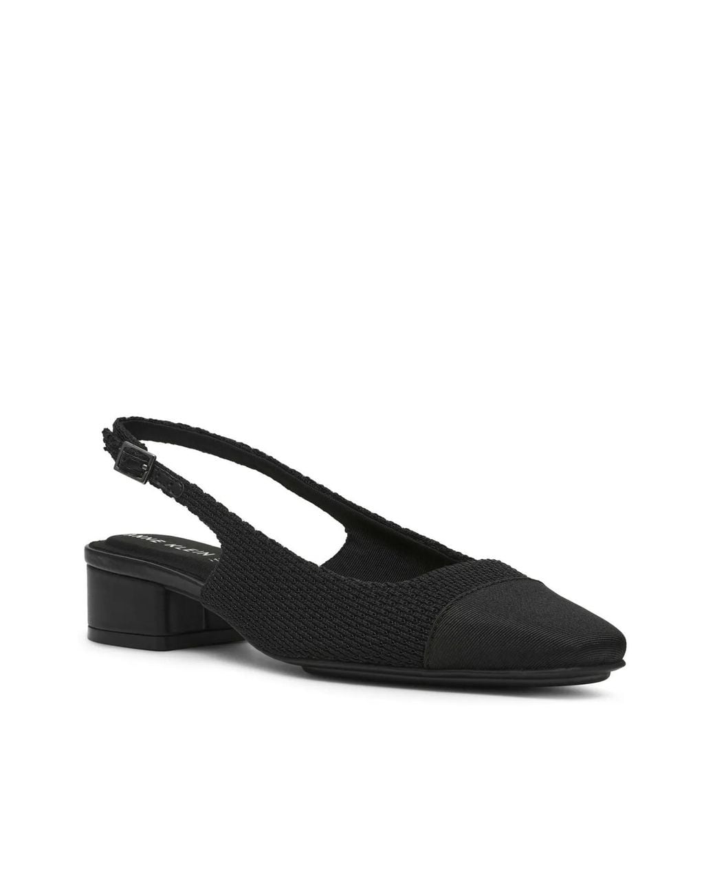 Anne Klein Black Novella Pump