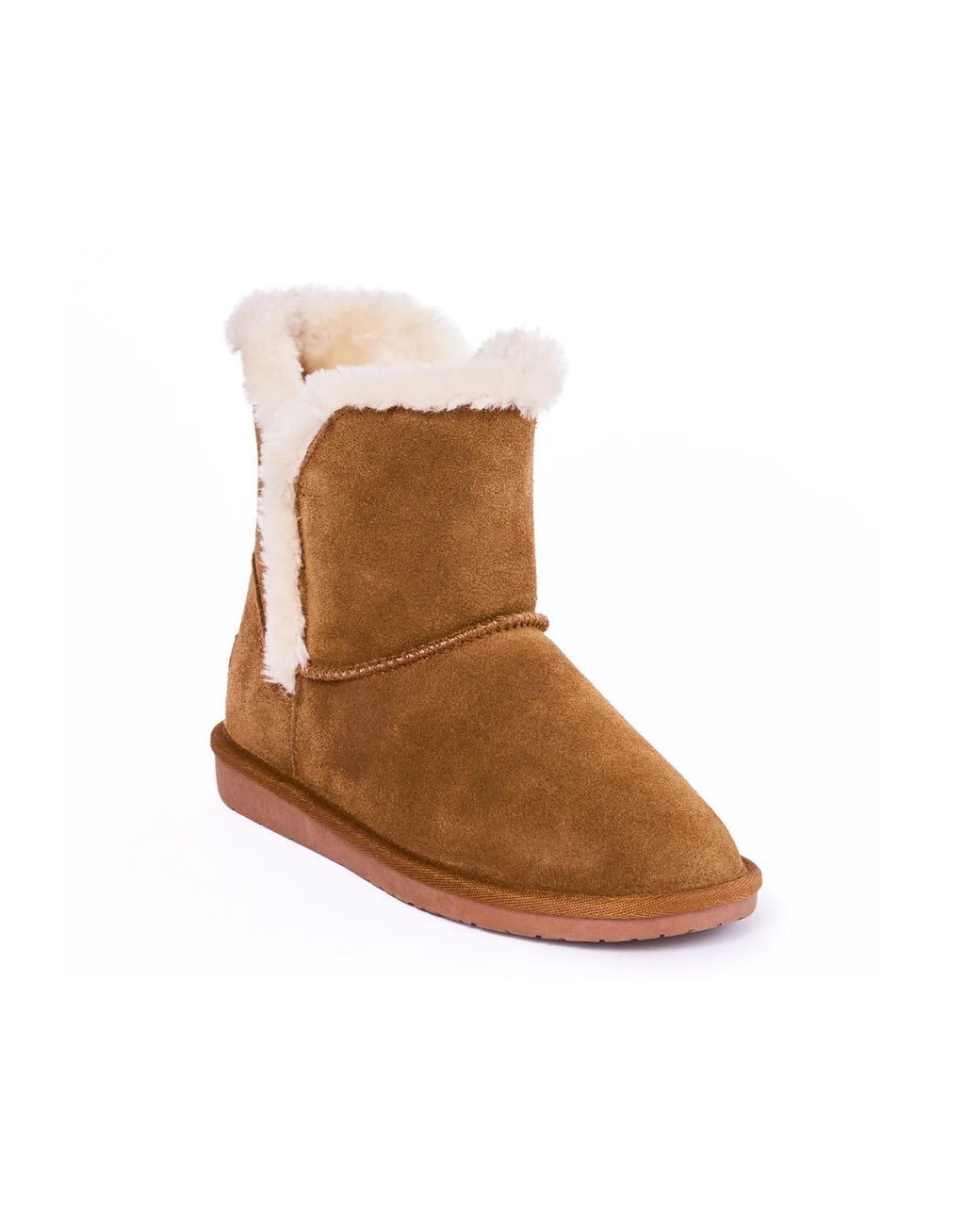 Minnetonka Brown Milltown Bootie