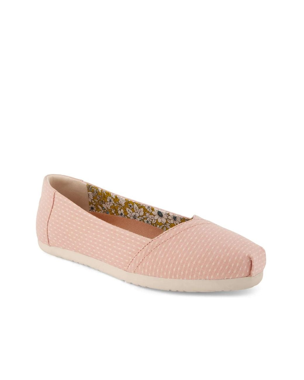TOMS Alpargata Ballet Flat in Pink | Lyst