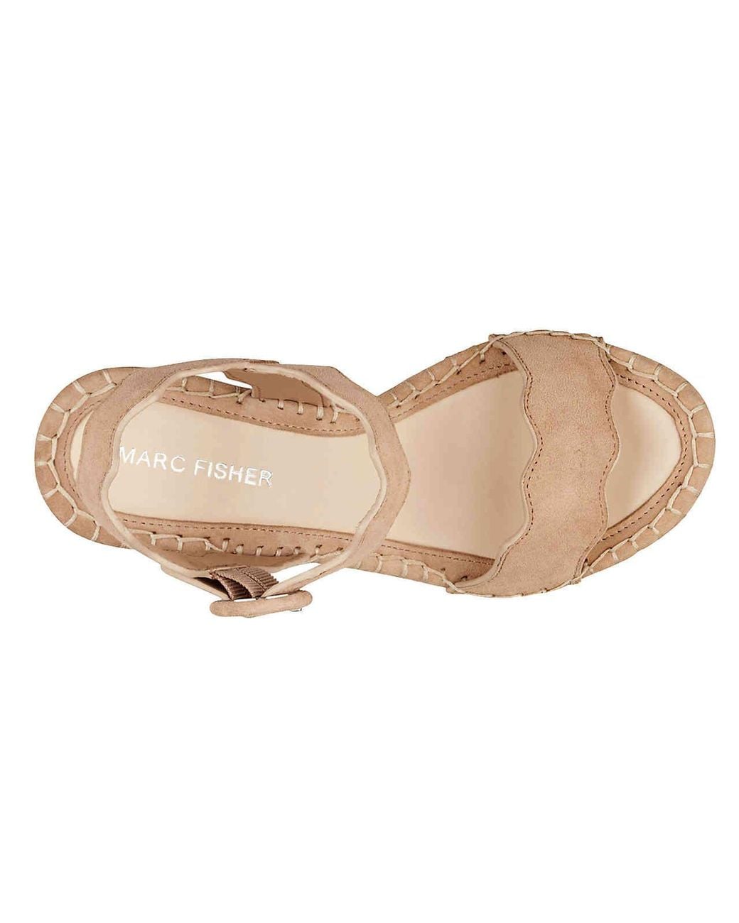 marc fisher kai espadrille wedge sandal