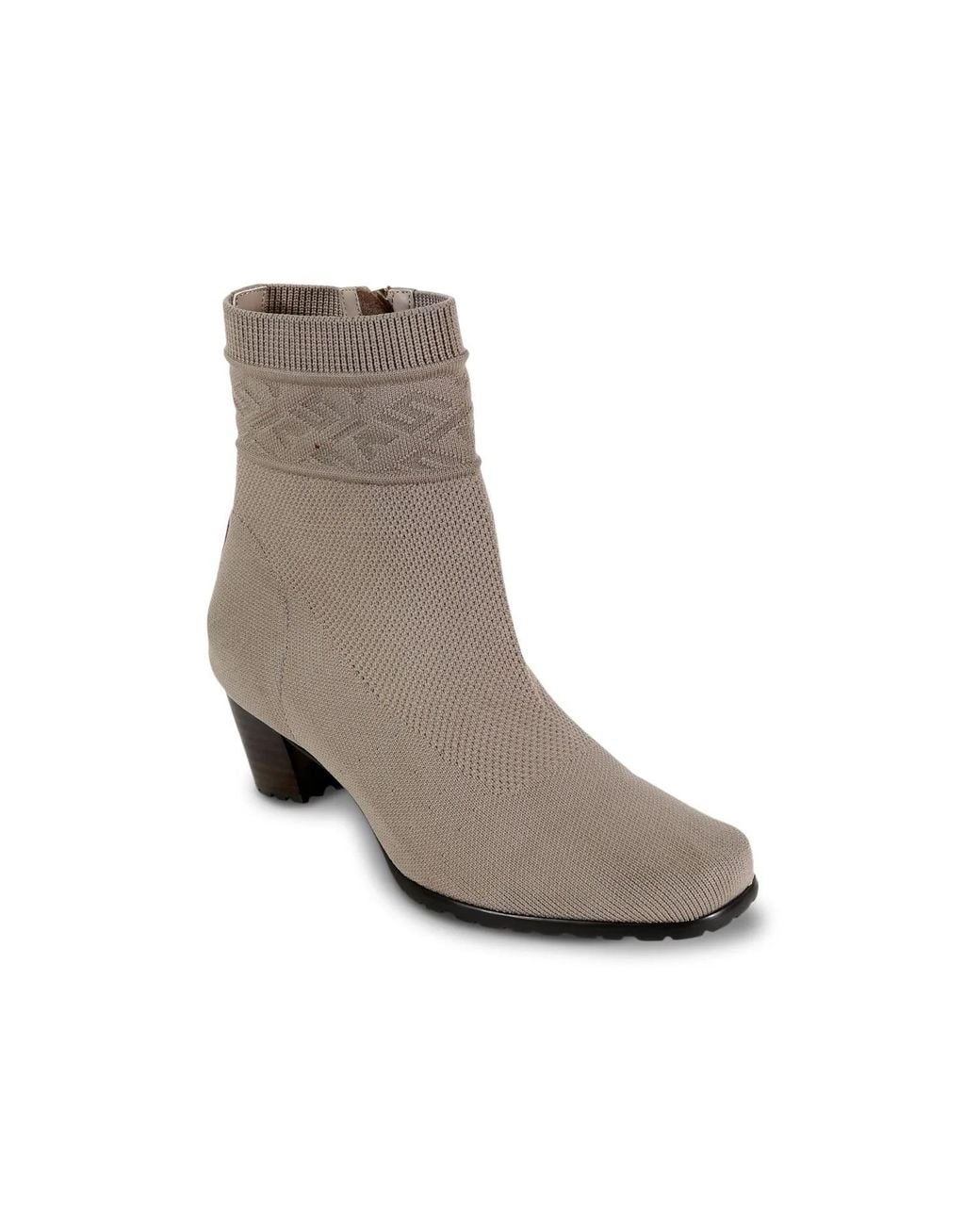 David Tate Gray Kaya Bootie