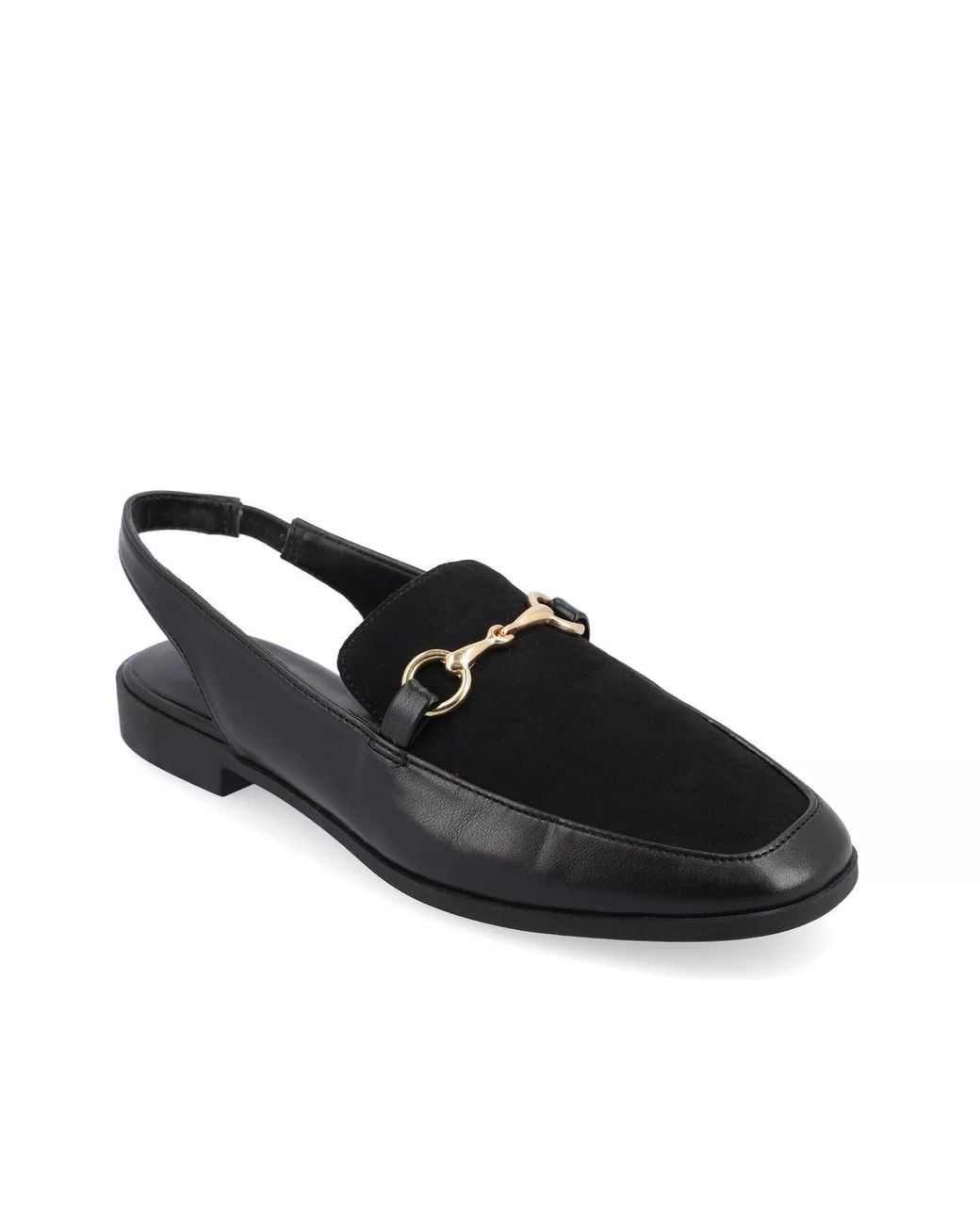 Journee Collection Black Lainey Loafer
