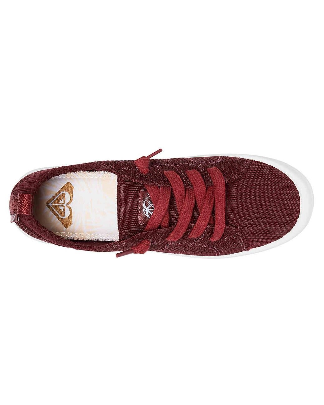 Maroon roxy deals shoes