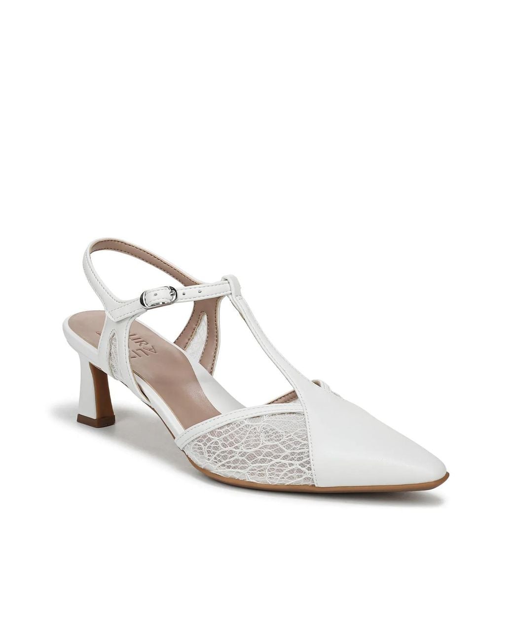 Naturalizer White Torin Pump