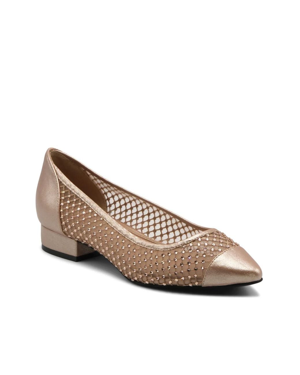 Adrienne Vittadini Brown Patel Pump