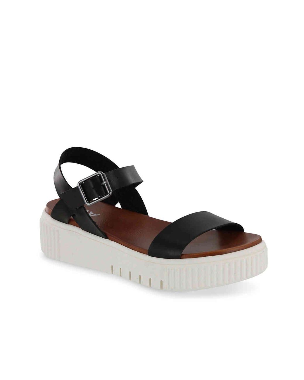 MIA Leanna Platform Sandal in Black | Lyst